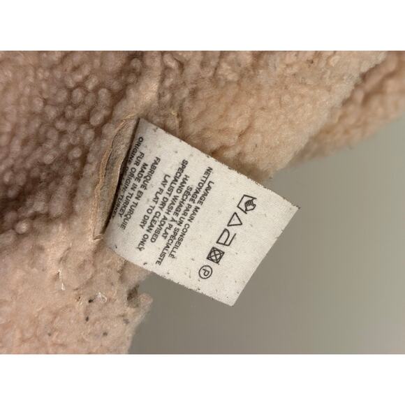 LouLou Studio Shearling Jacket — Cream / Oat, Size M - Picture 7 of 8